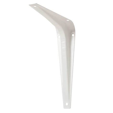 plalin metal white chelf brackets|white shelving brackets.